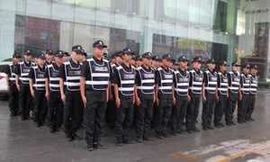 得安公司擁有一支高素質的安保團隊